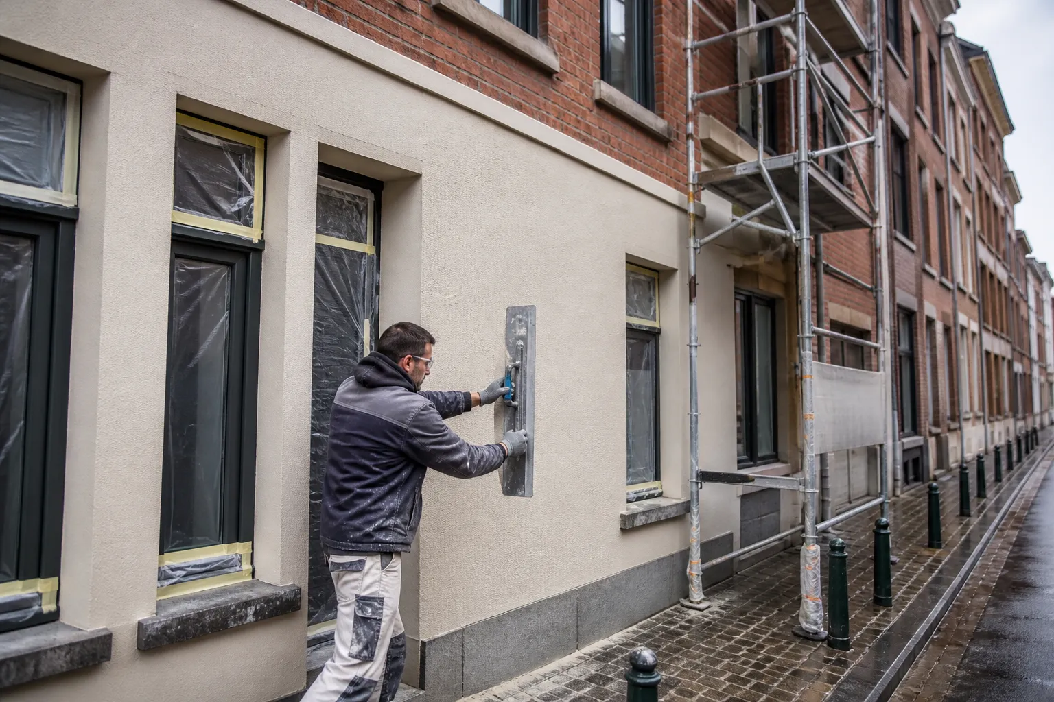 Projet de façade par GDP Rénovation